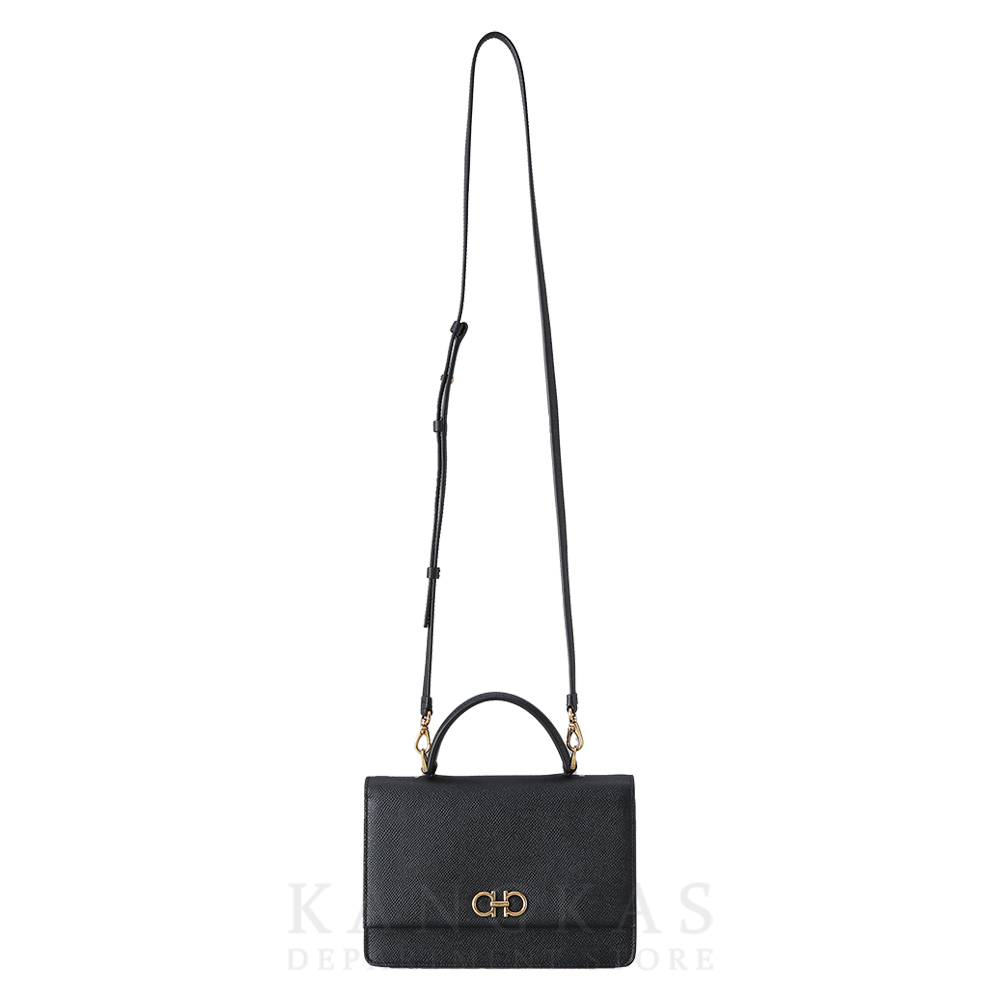 FERRAGAMO(USED)페레가모 간치니 탑핸들 미니 숄더백